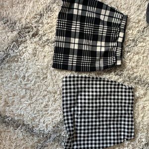 ZAFUL size Xs plaid skirt bundle